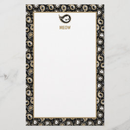 ネコペイズリー 便箋