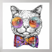 ネコポートレート ポスター (正面)