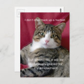 ネコミーム ポストカード (正面/裏面)
