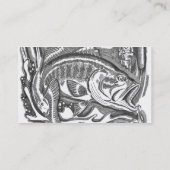 ネコヤナギのオオクチバス 名刺 (裏面)