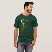 ネコヤナギのTシャツの青い鷲 Tシャツ (正面フル)