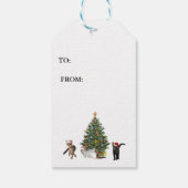 ネコ三つ ギフトタグ (裏面)