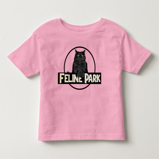 ネコ公園 トドラーTシャツ (正面)