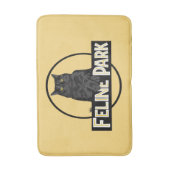 ネコ公園 バスマット (正面縦)