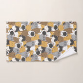 ネコ共和国 バスタオルセット (ハンドタオル)