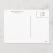 ネコ出生ネコのクリスマスポストカード シーズンポストカード (裏面)