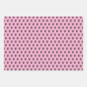 ネコ動物愛好家 ラッピングペーパーシート (正面3)