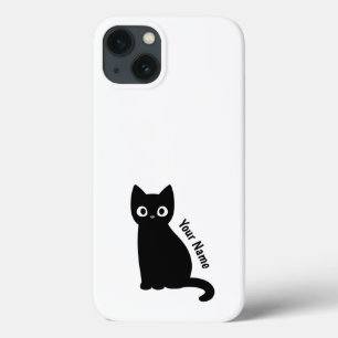 ネコ名前をカスタムするケース iPhone 13ケース