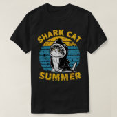 ネコ夏1 Tシャツ (デザイン正面)