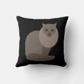 ネコ好きな人へ クッション (裏面)