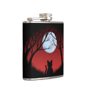 ネコ好きのためのオーダーメイドファットネコドリンクボトル&ギフト フラスク (右)