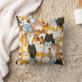 ネコ好きのクッション クッション (ブランケット)