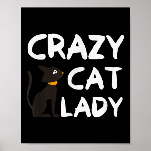 ネコ好きの変な女性 ポスター (正面)