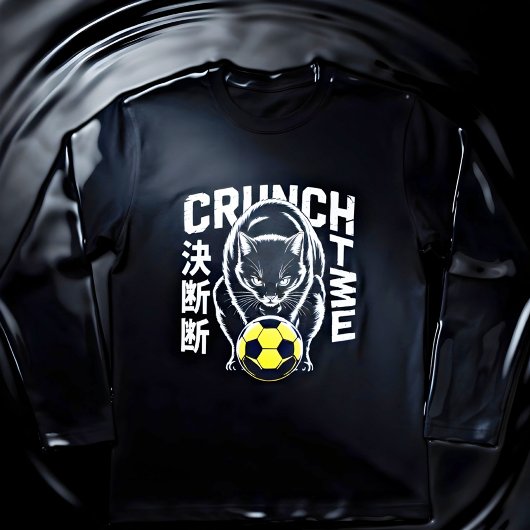 ネコ好きアスリートのための熱いサッカーTシャツ トライブレンドＴシャツ
