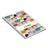 ネコ好き かわいい キャラ ノートブック (右側)