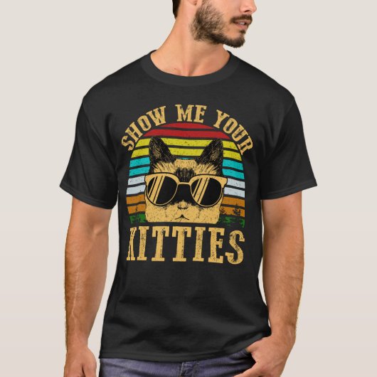 ネコ子猫ペット Tシャツ (正面)