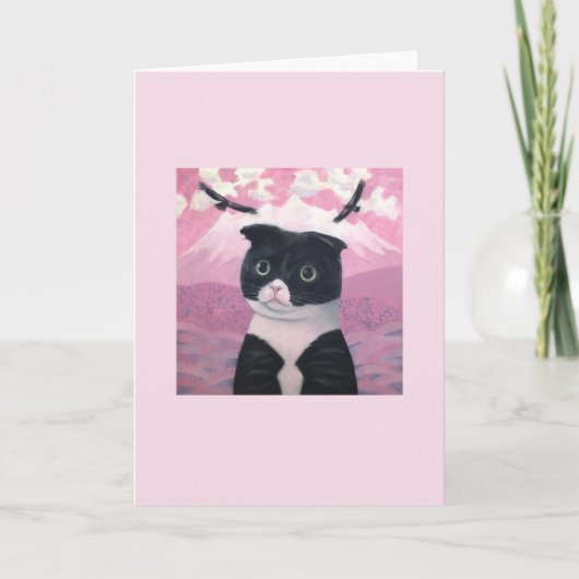 ネコ寅ちゃんピンク#3 カード (正面)