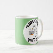 ネコ引用文 コーヒーマグカップ (正面右)