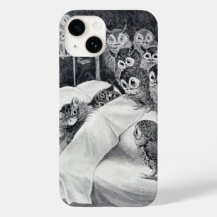 ネコ悪夢フクロウバードルイワインケースメイトiPhon Case-Mate iPhone 14ケース