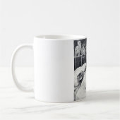 ネコ悪夢フクロウバードルイワイン コーヒーマグカップ (左)