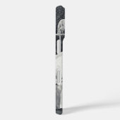 ネコ悪夢フクロウバードルイワイン Case-Mate iPhoneケース (裏面 / 右)