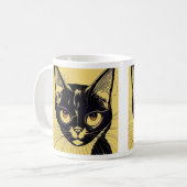 ネコ新しいクラシックマグカップ11オズ コーヒーマグカップ (正面左)