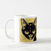 ネコ新しいクラシックマグカップ11オズ コーヒーマグカップ (左)