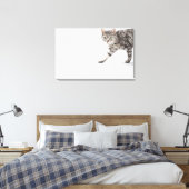 ネコ歩く キャンバスプリント (インサイチュ (寝室))