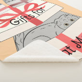 ネコ母ギフトシェルパブランケット シェルパブランケット (3/4)