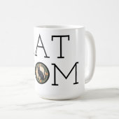 ネコ母ブラックキャットコーヒーマグ コーヒーマグカップ (正面右)