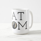 ネコ母ブラックキャットコーヒーマグ コーヒーマグカップ (正面右)