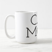 ネコ母ブラックキャットコーヒーマグ コーヒーマグカップ (左)