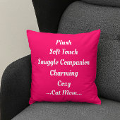ネコ母プラッシュ柔ら魅力的かな可愛いピおもしろいンク クッション