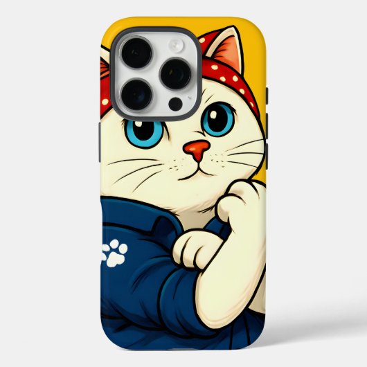 ネコ母マザーズ・デイ Case-Mate iPhoneケース (裏面)