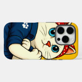ネコ母マザーズ・デイ Case-Mate iPhoneケース (裏面 (横))