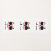 ネコ母ヨガマット ヨガマット (裏面(横))