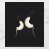 ネコ泥棒が見つかった ワインラベル (シングルラベル)