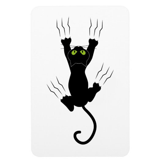 ネコ爪、 ネイル符 マグネット (縦)