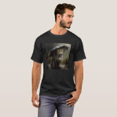 ネコ狩り雨 Tシャツ (正面フル)
