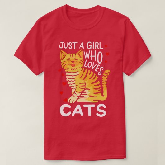 ネコ猫好き Tシャツ (デザイン正面)