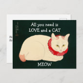 ネコ玉 ポストカード (正面/裏面)