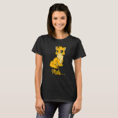 ネコ用の雌猫 Tシャツ (正面フル)