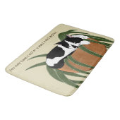 ネコ白黒おもしろい工場 バスマット (アングル)