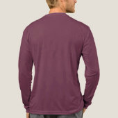 ネコ研究の専門家 ネコ好き レトロな夕焼け トライブレンドTシャツ (背面)