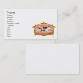 ネコ科の皇族の名刺 名刺 (正面/裏面)