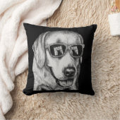 ネコ科の魅了犬の芸術の枕 クッション (ブランケット)