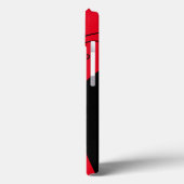 ネコ科予測できなくおもしろいな黒猫 Case-Mate iPhoneケース (裏面 / 左)