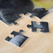 ネコ科跳躍 ジグソーパズル (側面)