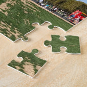 ネコ絵画ズエッフェルタワーパリフランストラベル ジグソーパズル (側面)