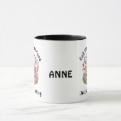 ネコ編み物 マグカップ (中央)